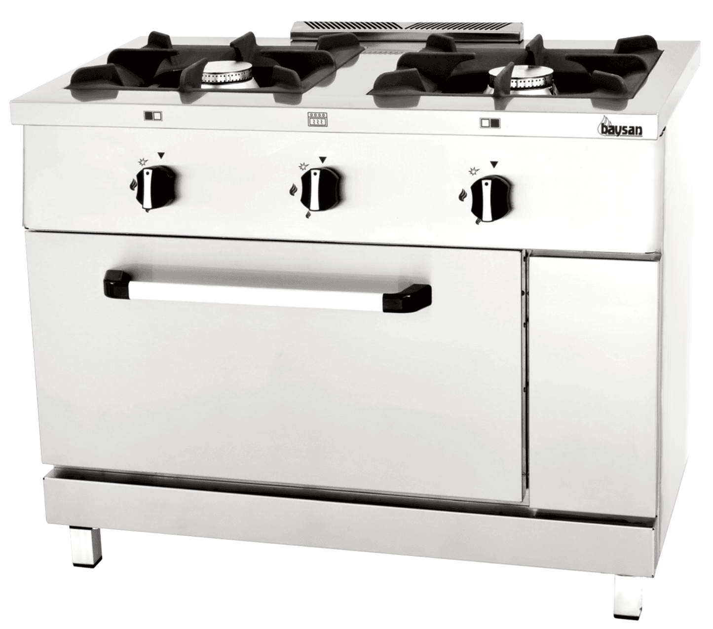 2 Burner Gas Range | 100x60