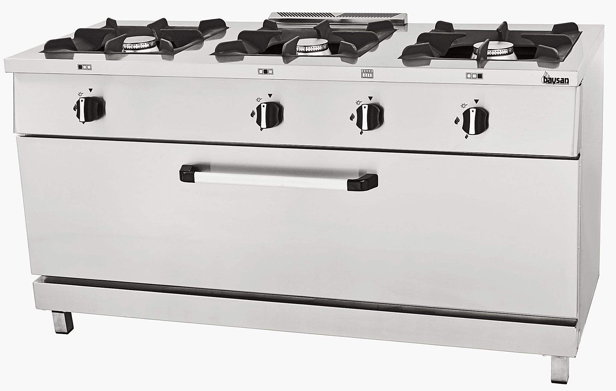 3 Burner Gas Range | 150x60