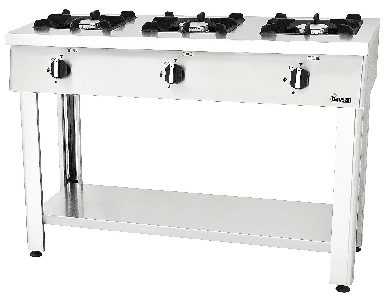 3 Burner Gas Cooker | 120x50