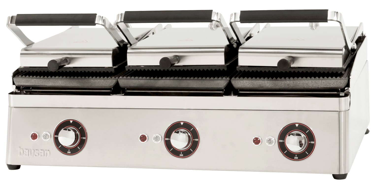 Three Lid Modular Grill