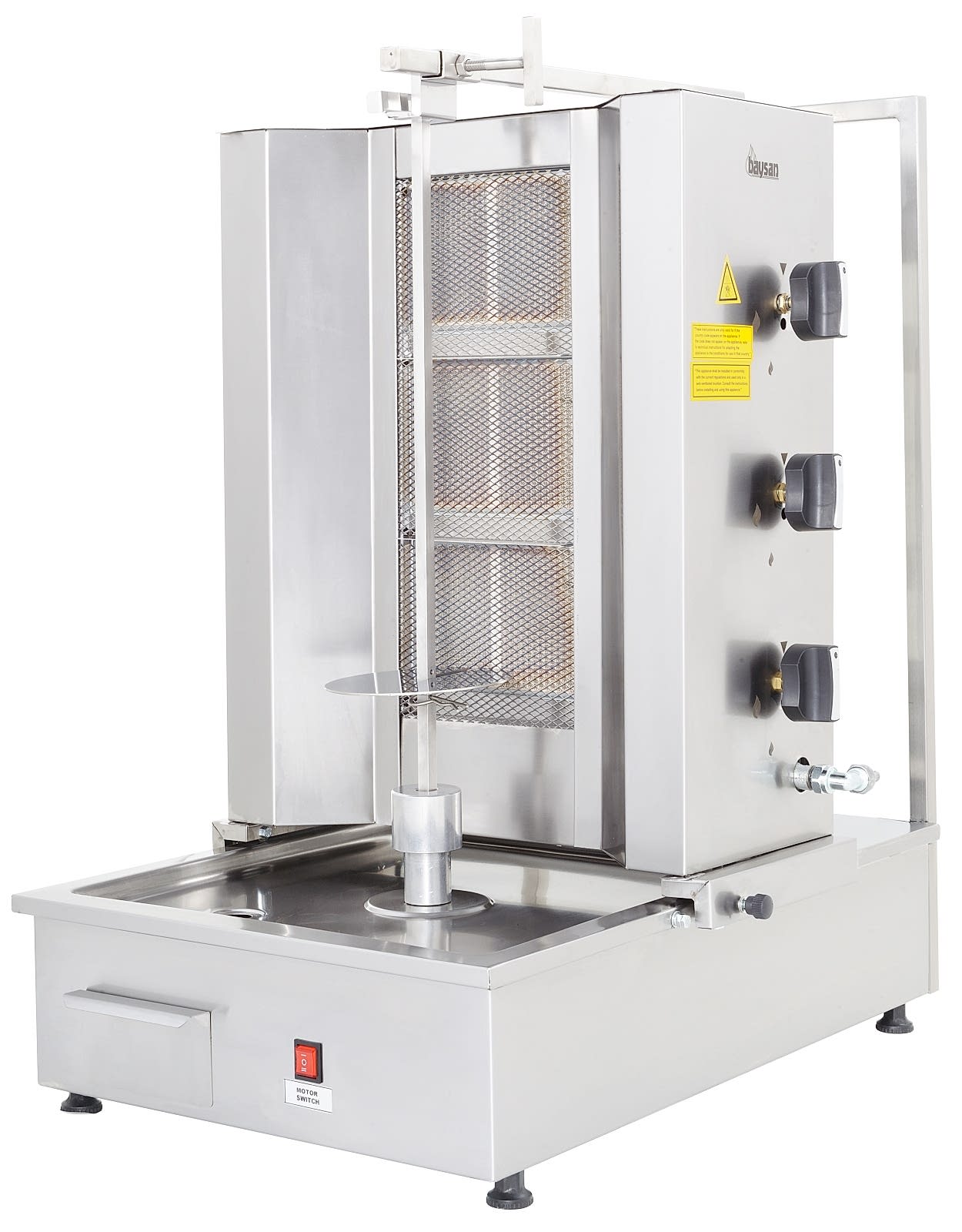 3 Radian Bottom Engine Doner Machine