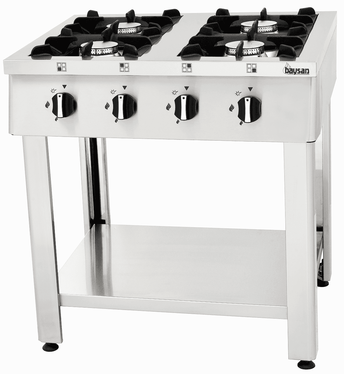 4 Burner Gas Cooker | 80x70