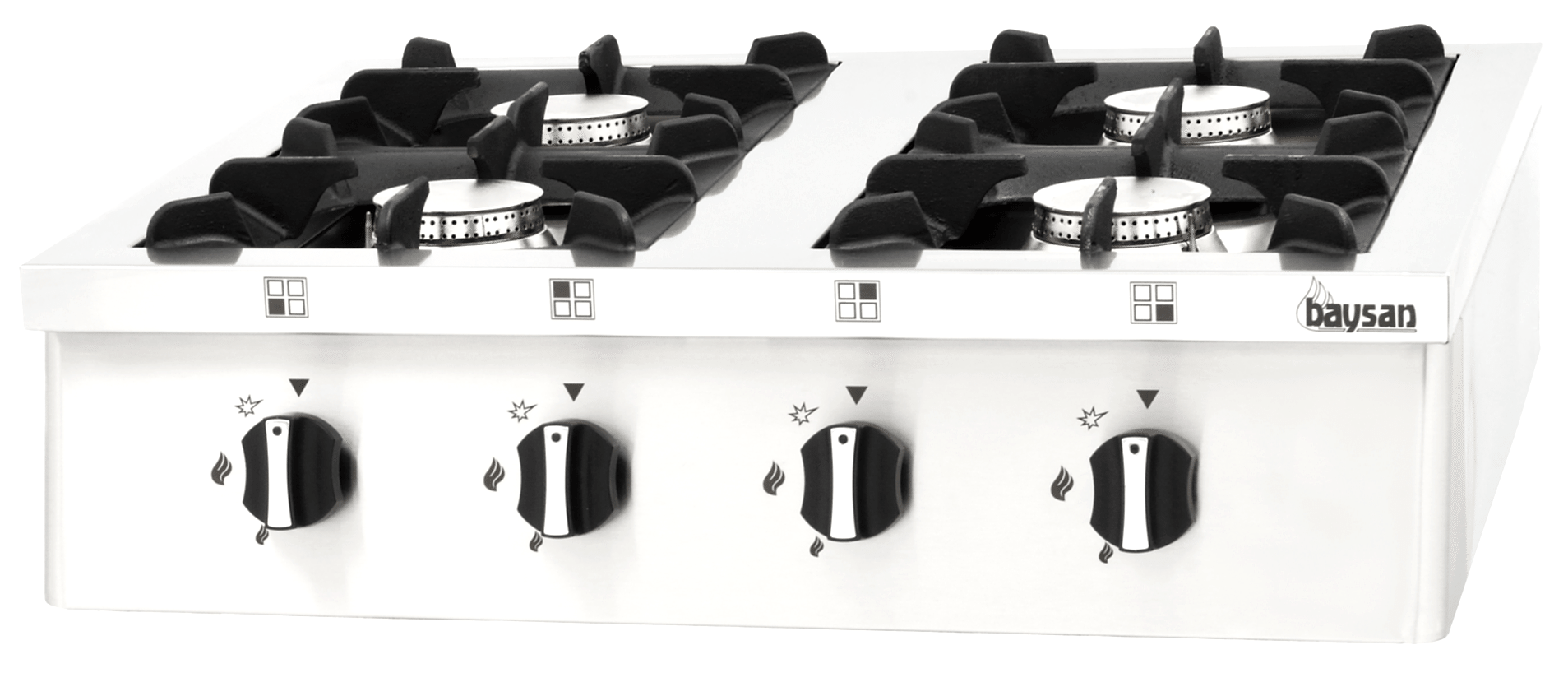 4 Burner Table Top Gas Cooker | 80x70