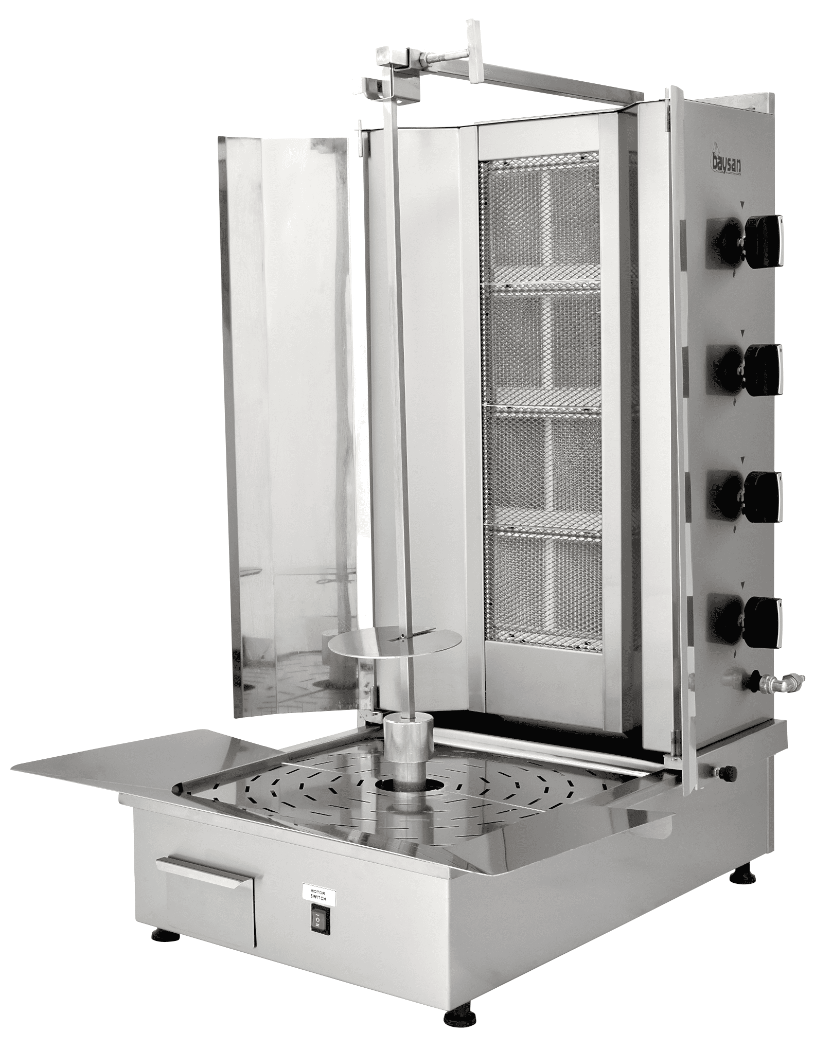 4 Radian Bottom Engine Doner Machine