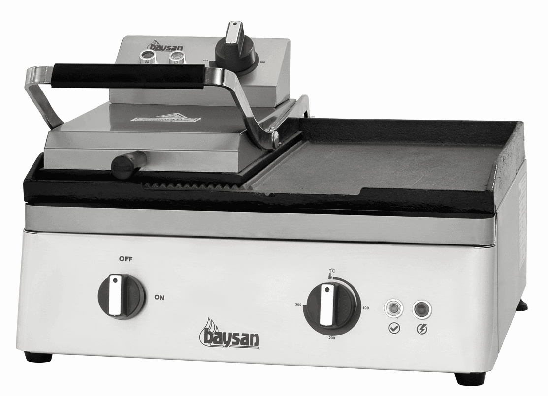 50 cm Functional Grill with Rail and Spring