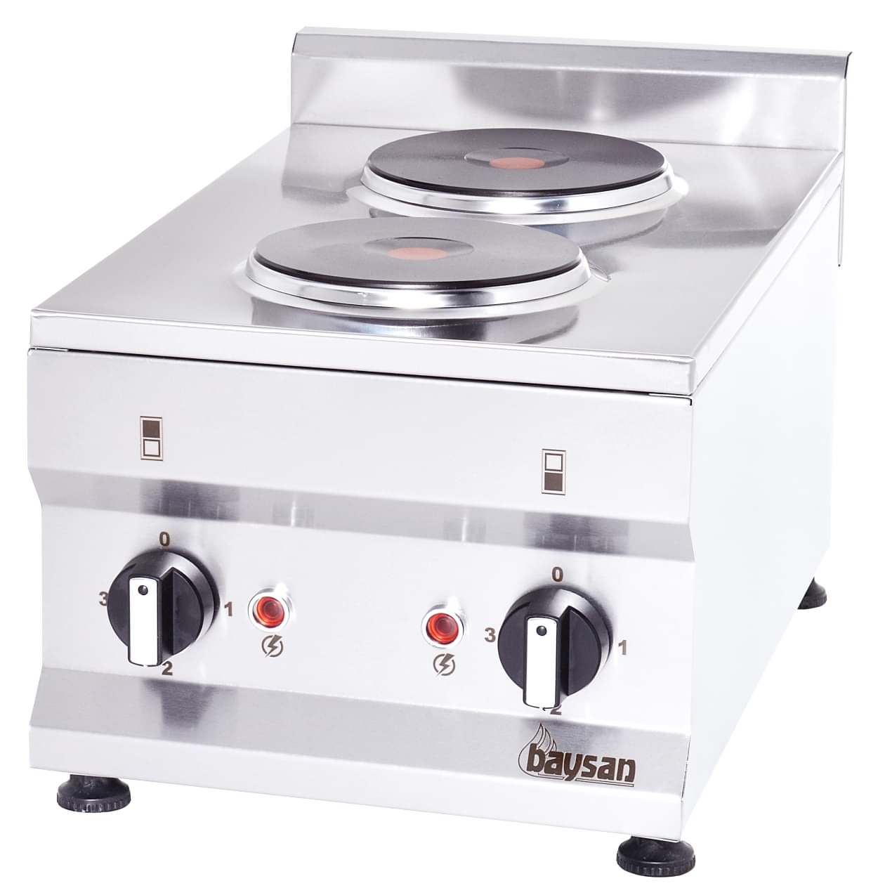 500 Serie 2 Plate Electric Cooker
