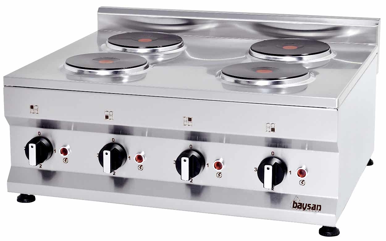 500 Serie 4 Plate Electric Cooker
