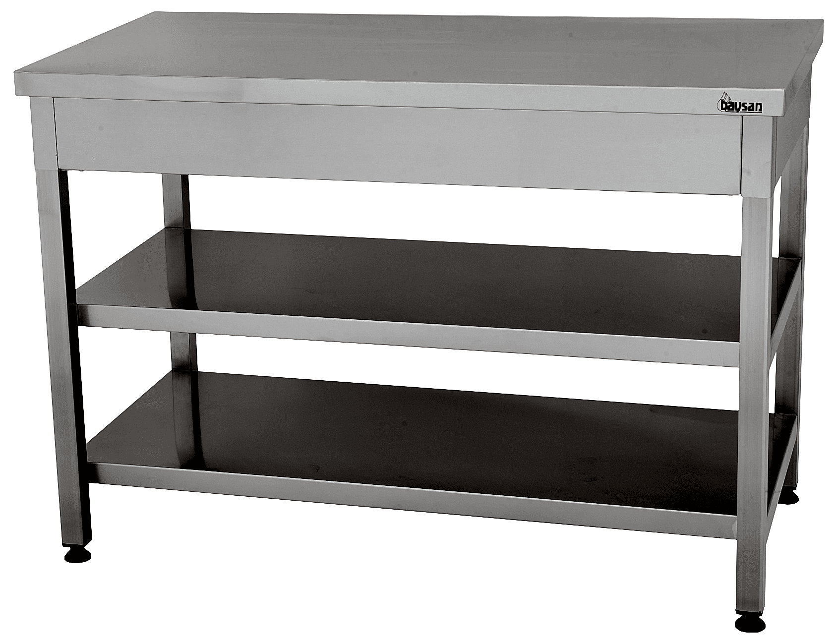 600 Series Disassembled Bench With Two Shelf