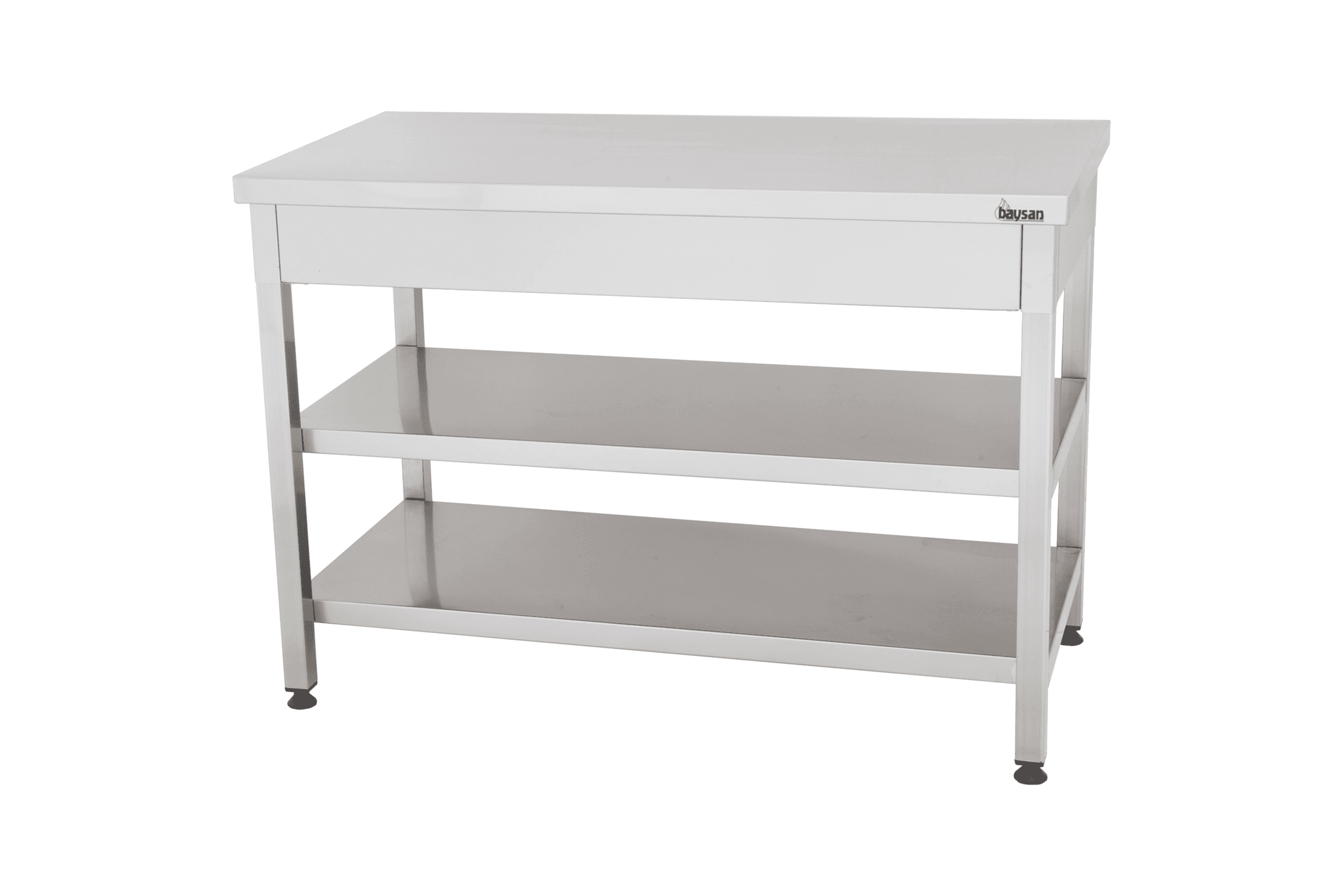 700 Series Disassembled Bench With Two Shelf