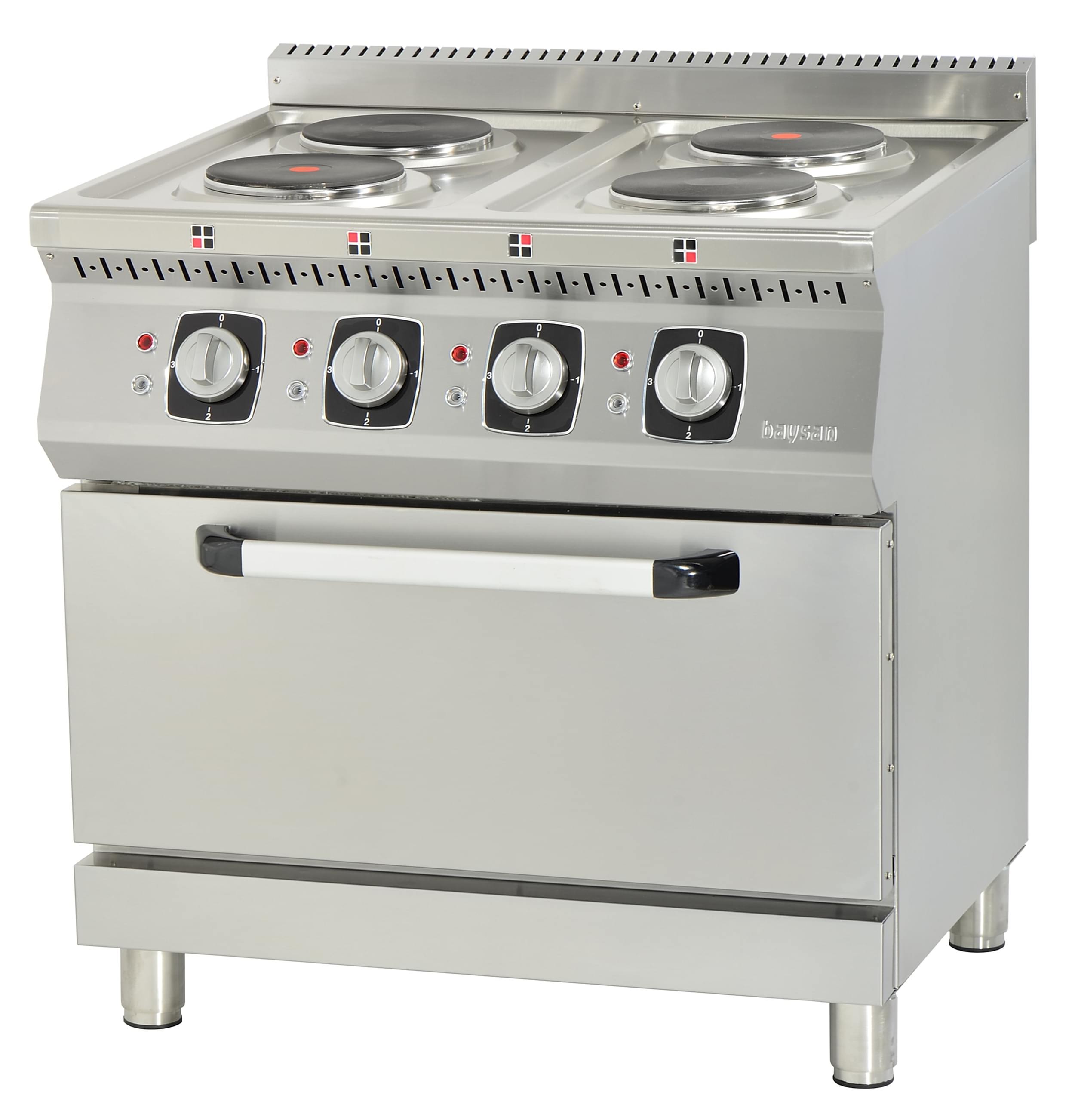 700 Serie 4 Plate Electric Range