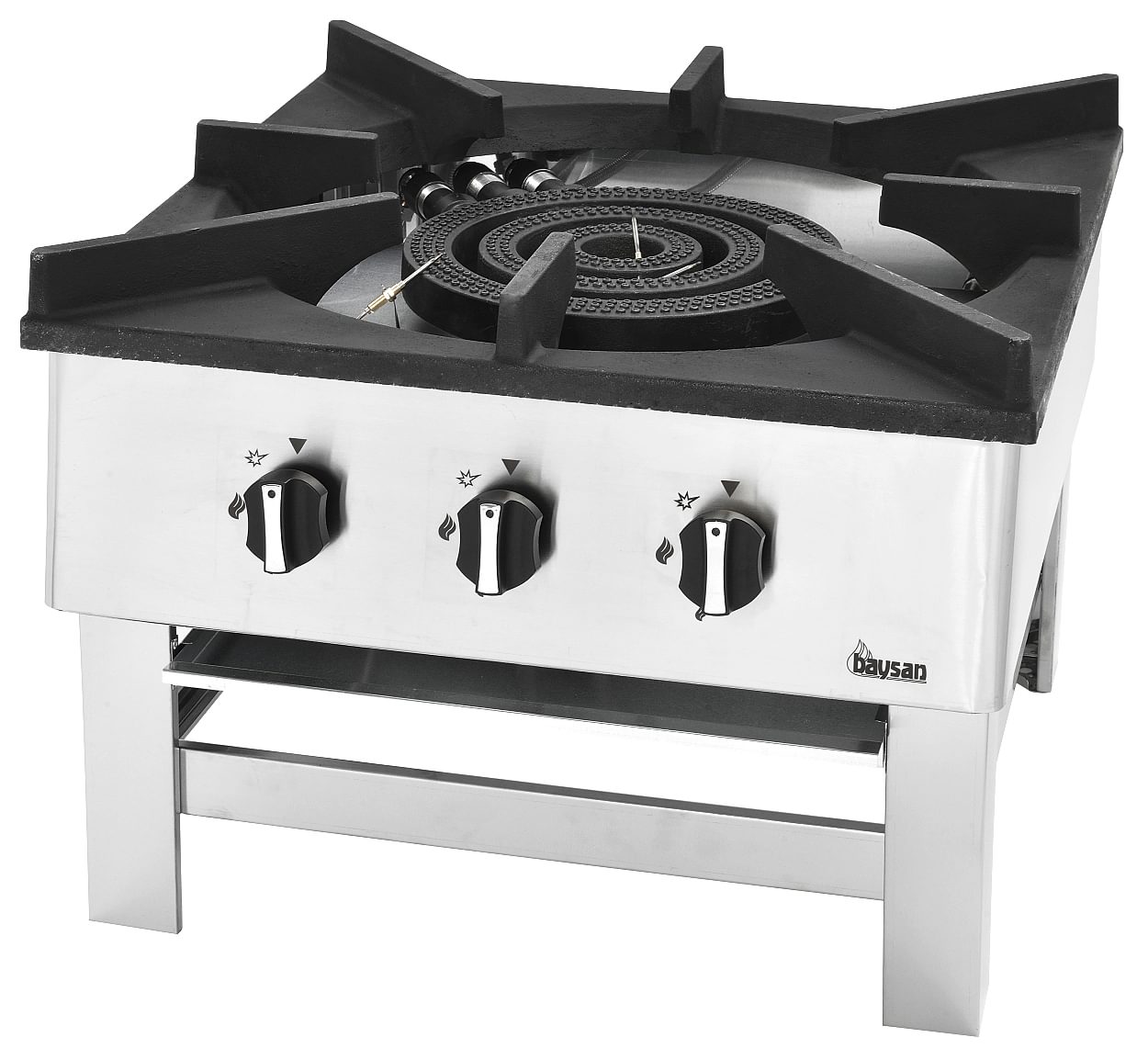 3 Burner Floor Cooker | 70x70