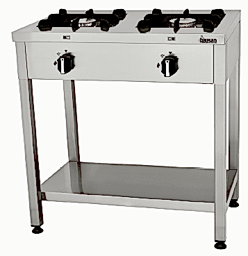 2 Burner Disassembled Gas Cooker | 80x50